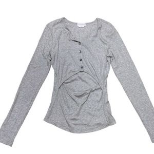 Lovers & Friends Gray Longsleeve LARGE
